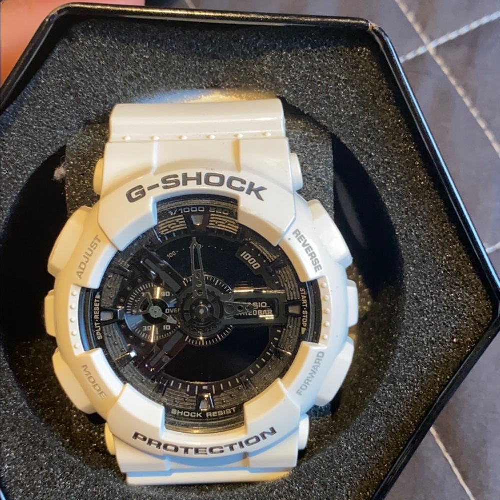 White G-Shock